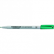 Staedtler&reg; Lumocolor&reg; Markers Washable Medium Tip Green