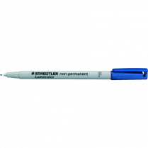 Staedtler&reg; Lumocolor&reg; Markers Washable Fine Tip Blue