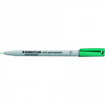 Staedtler&reg; Lumocolor&reg; Markers Washable Fine Tip Green