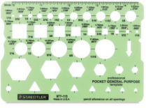 Staedtler&reg; Professional Template Pocket General Purpose