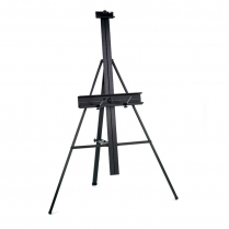 Studio Designs Premier Metal Artist Easel For Large Canvases Black