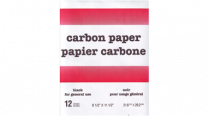 Carbon Paper Black 8-1/2" x 11" 12/Pkg