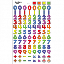 Trend&reg; superShapes Numbers Stickers 800/pkg