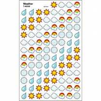 Trend&reg; superShapes Weather Stickers 800/pkg