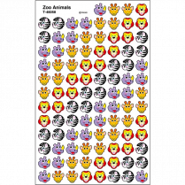Trend&reg; superShapes Zoo Animals Stickers 800/pkg