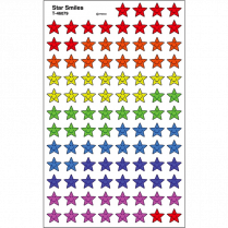 Trend&reg; superShapes Star Smiles Stickers 800/pkg