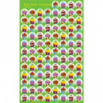 Trend&reg; superSpots&reg; Cupcakes The Bake Shop&trade; Stickers 800/pkg