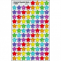 Trend&reg; superShapes Colourful Stars - Sparkle Stickers 400/pkg