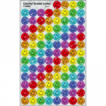 Trend&reg; superSpots&reg; Colourful Smiles Stickers 400/pkg