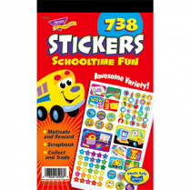 Trend&reg; Schooltime Fun Stickers 738/pad