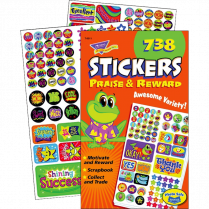 Trend&reg; Praise & Reward Sticker Pads 738 stickers/pad