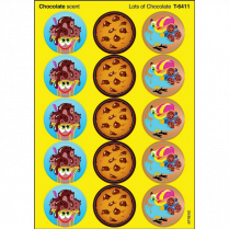 Trend&reg; Stinky Lots of Chocolate - Chocolate Stickers&reg; 60/pkg