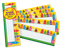 Trend&reg; Desk Toppers&reg; Name Plates Colourful Crayons 36/pkg