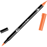 Tombow Dual Brush Pens Primary Colours 10/pkg