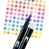 Tombow Dual Brush Pens Pastel Colours 10/pkg