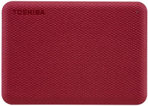 Toshiba Canvio&reg; Advance Portable Hard Drive 2TB Red
