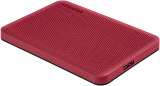 Toshiba Canvio&reg; Advance Portable Hard Drive 2TB Red