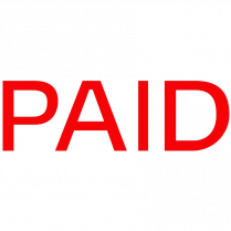 Trodat&reg; Printy 4911 Self-Inking Message Stamp PAID