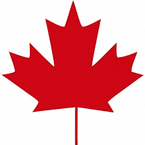 Trodat&reg; S-Printy 4921 Self-Inking Mini Stamp Red Maple Leaf