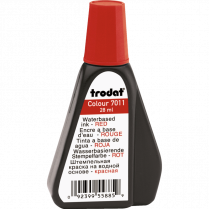 Trodat&reg; 7011 Premium Ink 28 mL Red
