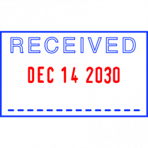 Trodat&reg; Printy 4750 Dater RECEIVED