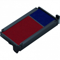Trodat&reg; 6/4912/2 Replacement Ink Pad Red and Blue