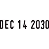 Trodat&reg; Printy 4820 Dater 4 mm English