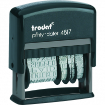 Trodat&reg; Printy 4817 Dial-A-Phrase Dater English