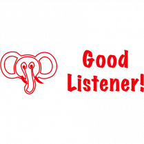 Trodat&reg; Printy 4911 Teacher's Stamp Good Listener!