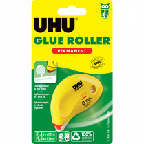 UHU&reg; Glue Roller Permanent 6.5mm x 9.5m