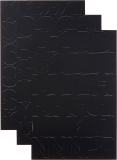 Headline Stick-on Helvetica Letters and Numbers 2" Black
