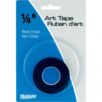 Headline&reg; Graphic Art Tape 1/4" x 324" Black