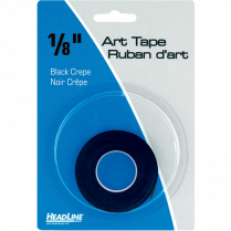 Headline&reg; Graphic Art Tape 1/8" x 324" Black