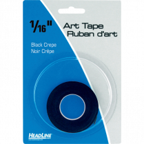 Headline&reg; Graphic Art Tape 1/16" x 603" Black