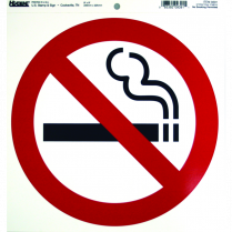 Headline&reg; International Symbol Sign No Smoking 9x9