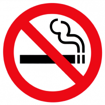 Headline&reg; International Symbol Sign No Smoking 3x3