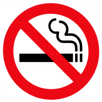 Headline&reg; International Symbol Sign No Smoking 6x6