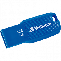 Verbatim&reg; Ergo USB 3.0 Drive 128GB Blue