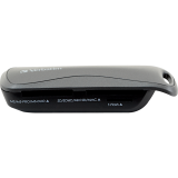 Verbatim&reg; Pocket Card Reader with USB Cable Graphite