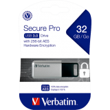 Verbatim&reg; Store 'n' Go&reg; Secure Pro USB Drive with Encryption 32GB