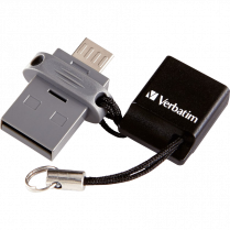 Verbatim&reg; Store 'n' Go Dual USB Drives for On-The-Go Devices 16GB