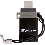 Verbatim&reg; Store 'n' Go Dual USB Drives for On-The-Go Devices 16GB