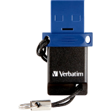 Verbatim&reg; Store 'n' Go Dual USB-C (w/ USB-A Adaptor) 2.0 Drive 16GB