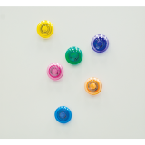 VLB FileMode Translucent Magnets Assorted 6/pkg