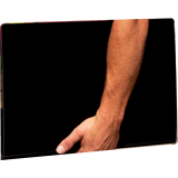 VLB Duraply&reg; Stay Clean Folding Clipboard 11" x 17" Black