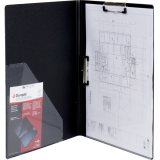 VLB Duraply&reg; Stay Clean Folding Clipboard 11" x 17" Black