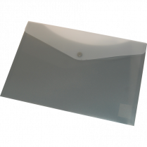 VLB FileMode Frosted Poly Envelope 13-1/4" x 9" Letter Charcoal