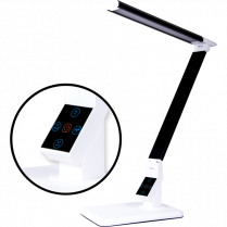 Bostitch Adjustable LED Lamp with Touch Panel White