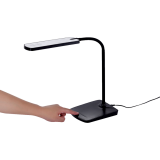 Vision Global&reg; Umbriel Gooseneck LED Desk Lamp 5W Black
