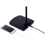 Vision Global&reg; Umbriel Gooseneck LED Desk Lamp 5W Black